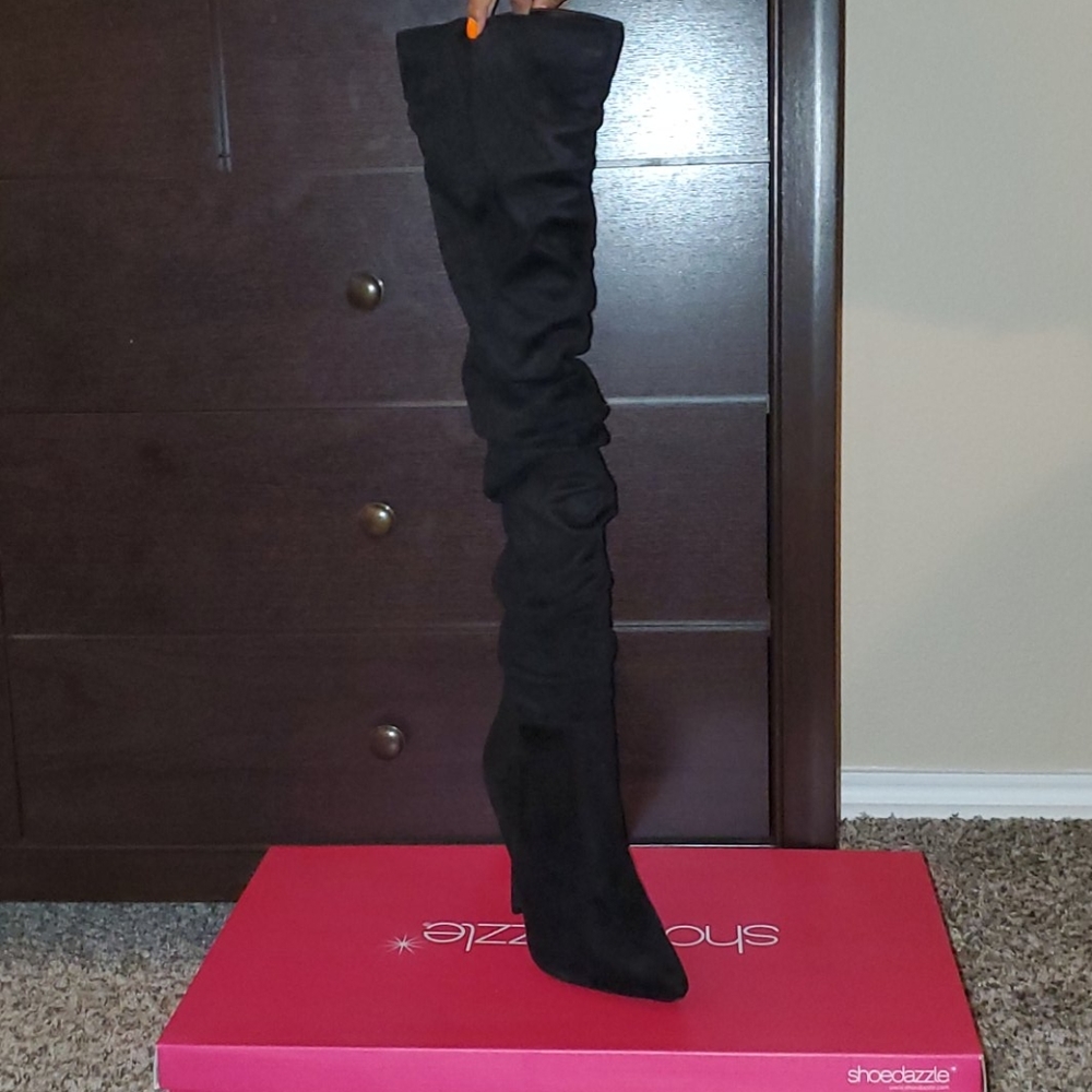 Above knee boots